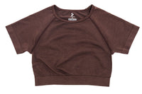 Short - Sleeve Crop Top - PHERO